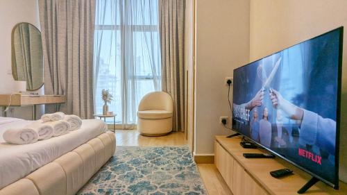 Modern Apartment in Regina Tower JVC - Easy Access to JBR, Circle Mall & Dubai Hills Mall, Dubaj (zdjęcie 8)
