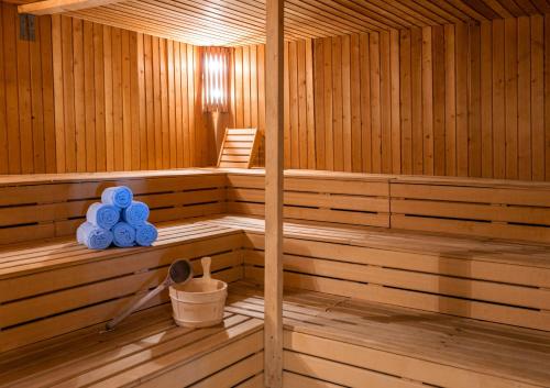 Sauna, Hotel Les Suites du Montana by Les Etincelles in Les Almes