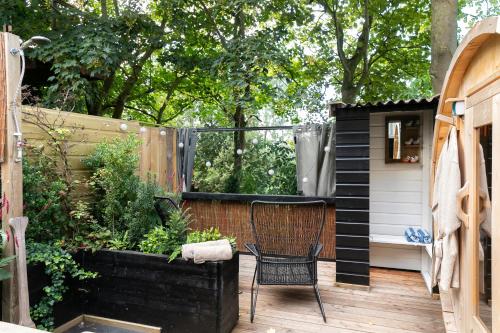 Hot tub, Logement Doosje in Kollumerland en Nieuwkruisland