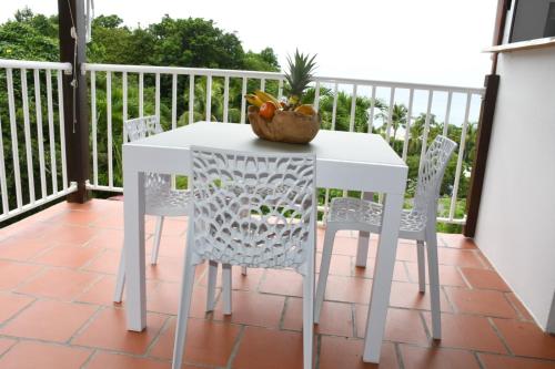 Duplex Rose Porcelaine - Vue Mer- Malendure in Bouillante