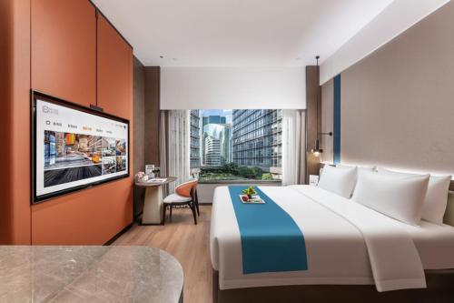 Fromk Huankai Hotel Guangzhou Zhengjia Square Tiyuxi Road Metro stop Branch, Guangzhou (Foto 7)