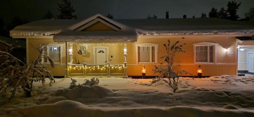 House at the Arctic Circle- next to Santa Claus