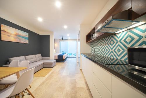 Modern studio with rooftop Pool - Huaya #101 – khách sạn tại Villas del Sol