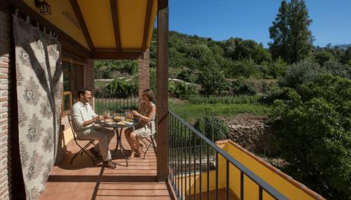 Erkély/terasz, Casa Rural Acebuche in Casas Del Monte