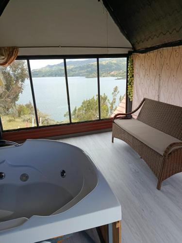 SAN ALEJO- CABANAS Y CAMPING in Cuitiva Town Center