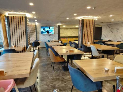 Étterem, QUEEN PALACE HOTEL in Yalincak