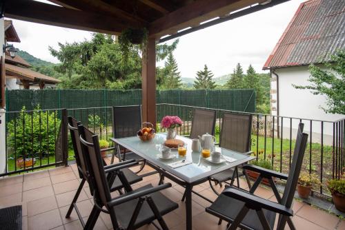 Balkons/terase, Casa rural Txorrota Txortako Txikia Selva de Irati in Villanueva De Aezcoa