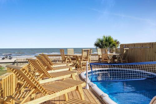 3BeachfrontHouses! 3 HeatedPools! Sleep80! Wedding – khách sạn tại Port Bolivar