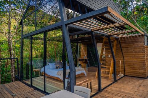 Viesnīcas āriene, Silvery Bungalows en el Bosque in San Carlos