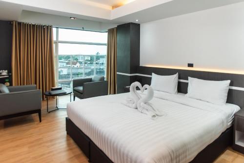 파타니 โรงแรมริเวอร์ ซิตี้ ปัตตานี 호텔 스위트룸