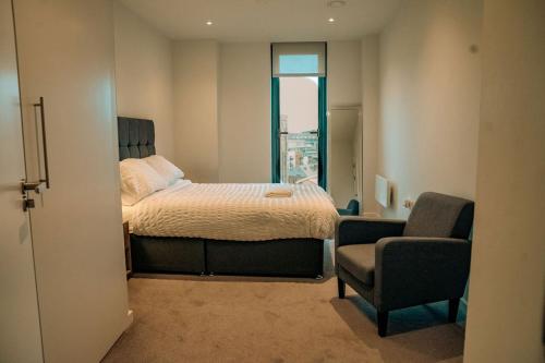 Luxury sky suites 2 bedroom 2 bathroom city centre apartment, Manchester (fotografie 4)