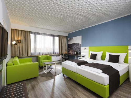 1 double bed