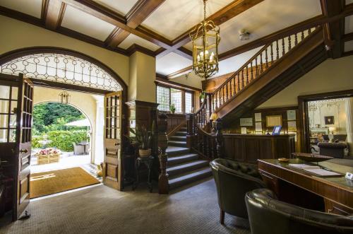 Vestíbulo, Chateau La Chaire in Rozel