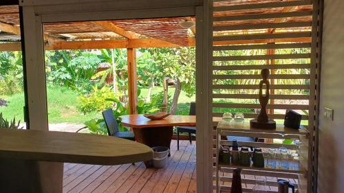 شرفة/ تراس, Blue lagoon - private access to blue lagoon in بوناويا