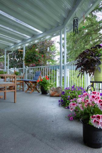 陽台/露台, Hummingbird Bed and Breakfast in 克利爾沃特
