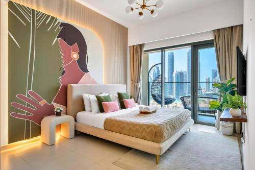 Skyline Gem Full Burj View 2BR Suite with Dubai Mall access by Maxx Value homes, Дубай (фото 3)