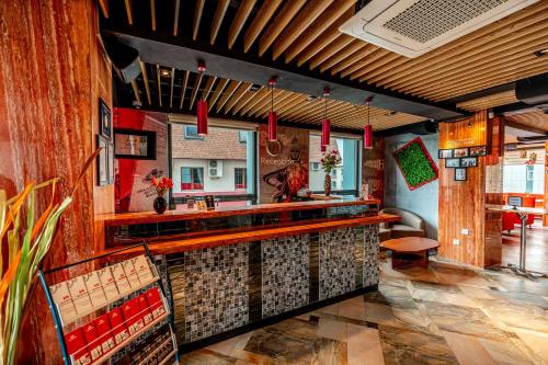 ロビー, H9 ホテル ナイン ウランバートル (H9 Hotel Nine Ulaanbaatar) in ウランバートル