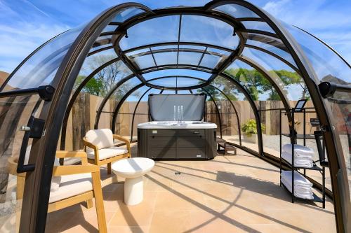 A szálláshely kívülről, L'Ascalon in Saint-Sauveur-le-Vicomte