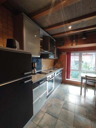 廚房, Ferienwohnung auf dem Land in Hünfeld-Molzbach (Ferienwohnung auf dem Land in Hunfeld-Molzbach) in 欣費爾德