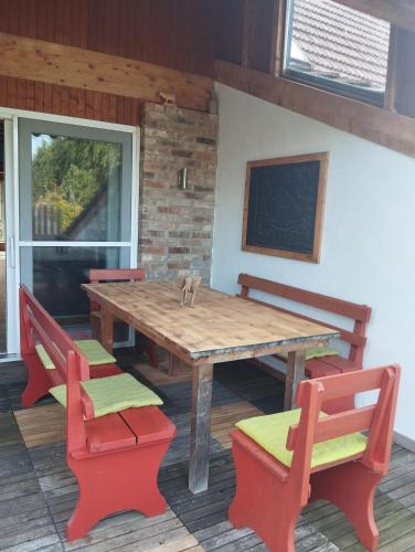 陽台/露台, Ferienwohnung auf dem Land in Hünfeld-Molzbach (Ferienwohnung auf dem Land in Hunfeld-Molzbach) in 欣費爾德