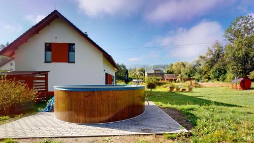 Szauna, Dům v srdci Beskyd - Morávka - 6 pokojů (Dum v srdci Beskyd - Moravka - 6 pokoju) in Prazmo