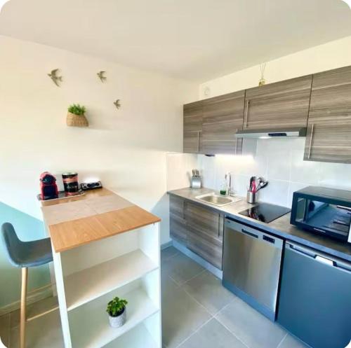 Cosy appartement-Free parking-Geneva border in เกลลาร์ด