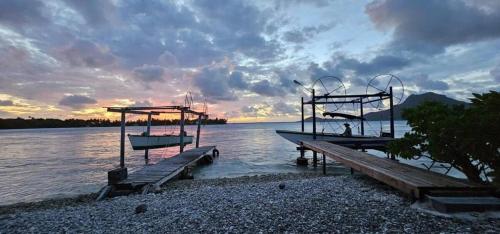 View, Tiapaa Village near Maupiti Airport