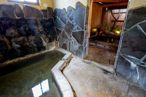 온천, 別府鉄輪温泉 萬力屋manrikiya near 유케무리 전망대