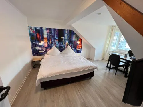 Hotel Bitzer Backnang Zentrum 24h Check In Frühstück zubuchbar gratis Parkplätze in Backnang, Deutschland