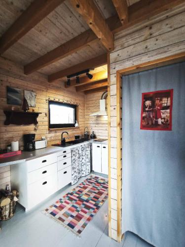 Scandinavian-style lake house in Борково