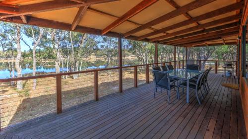 Balkon/teras, Tiny Away Escape at Granite Belt - Sommerville Valley in Stanthorpe