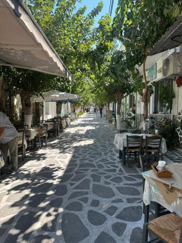 Nektaria on the Beach in Fourni (Fournoi)
