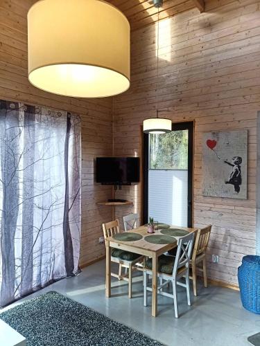 Scandinavian-style lake house in Борково