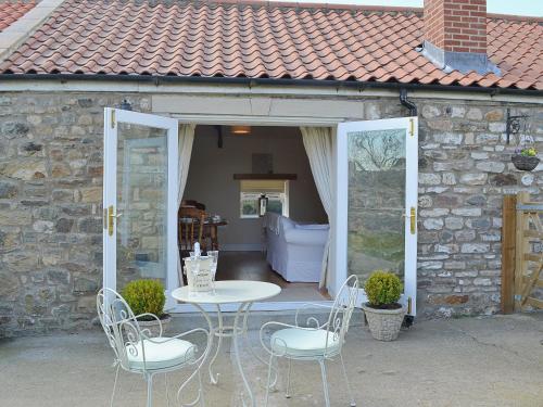 A szálláshely kívülről, The Stables in Bolam