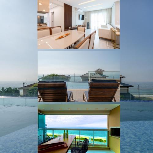 Apartamento em condomínio HOME CLUB, ar-condicionado, cozinha completa, PISCINA e JACUZZI aquecida, SAUNA, ACADEMIA, quadra de esportes playground infantil, salão de jogos a 40m da PRAIA e 15min do Beto Carreiro