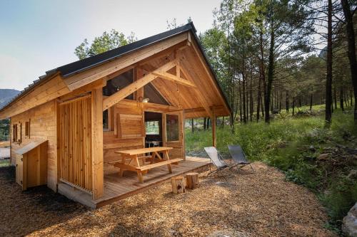 Létesítmények, Huttopia Barcelona Pirineos in Saldes