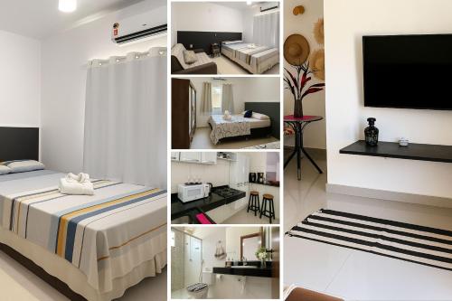 Casa com 2 Quartos, Ar e Wi-Fi – A 600m da Praia de Taperapuã, com Cozinha Equipada, Lavanderia, Sala com TV 50, Ideal para Famílias que Buscam Conforto, Privacidade e Ótima Localização em Porto Seguro