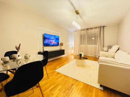 Cosy and Chic Appartement moderne proche gare - Location saisonnière - Mantes-la-Jolie