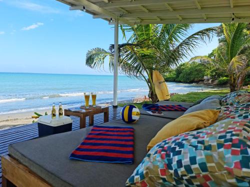 Deluxe Family Suite - In front of the sea - Caribbean Sea