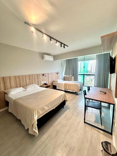 Flats em Brasília no Garvey Park Hotel Room Type - Deluxe Double Room with Extra Bed