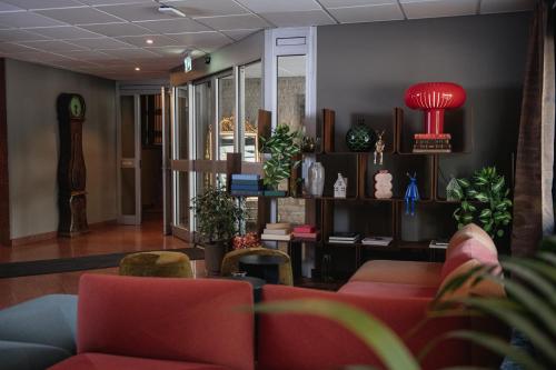 Előcsarnok, Home Hotel Bergmastaren in Falun városközpont