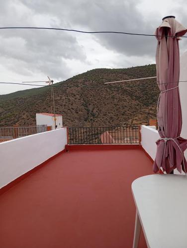Erkély/terasz, Vivienda Turística de Alojamiento Rural - Labrucena (Vivienda Turistica de Alojamiento Rural - Labrucena) in Abrucena