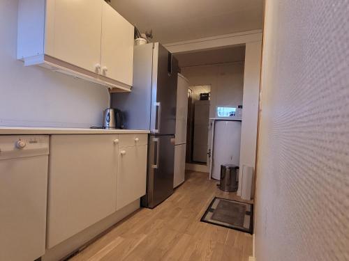 virtuve, The house in the quiet street in Bodø in Tverlandet