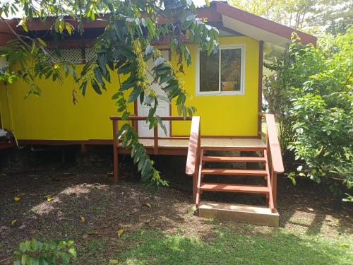 Utvendig, Hitira lodge presqu'île (Hitira lodge presqu'ile) in Mitirapa