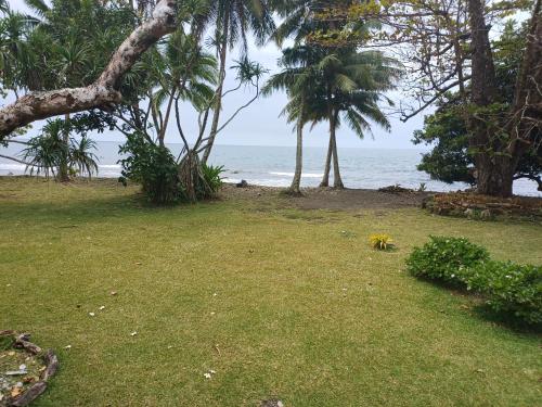 Utsikt, Hitira lodge presqu'île (Hitira lodge presqu'ile) in Mitirapa