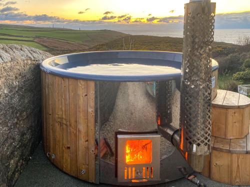 Exterior view, The Captains House in Penzance