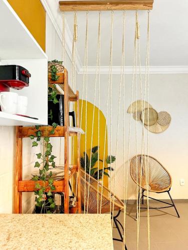 Apartamento Moderno no Visconde com Cozinha completa, Smart TV e Wifi
