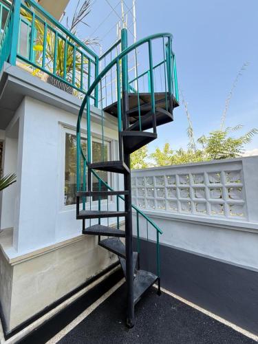 Balkong/terasse, AMED LILI Hostel & Private Room in Amed