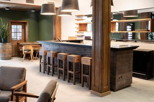 Bar/ Salón, Hotel Meierhof in Davos