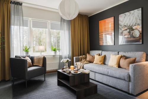 Guestly Homes - Homely 1BR Apartment in Lulea Külváros